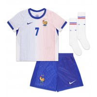 Camiseta Francia Antoine Griezmann #7 Segunda Equipación Replica Eurocopa 2024 para niños mangas cortas (+ Pantalones cortos)
